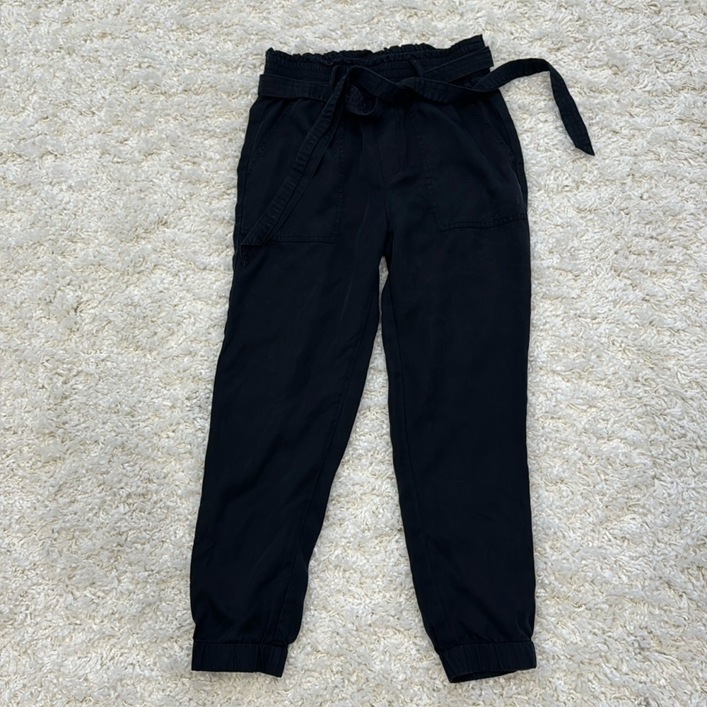 Abercrombie black jogger pants